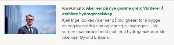 HydrogenPro der Player für Clean Energy, Norwegen 1215447