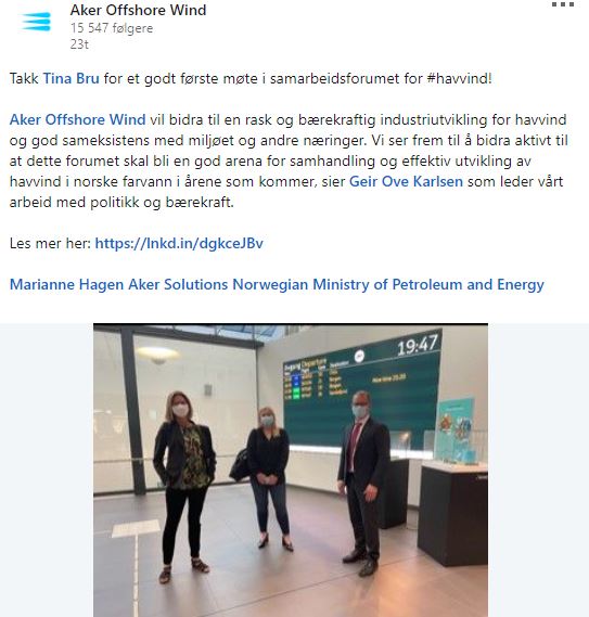 Aker Offshore Wind für eine nachhaltige Zukunft 1273334