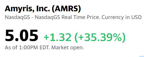 Amyris relaunch 1181979