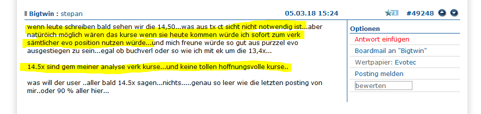 Evotec shorten ?! 1043914