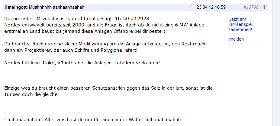 Nordex Akte X 551778