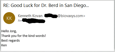 Der Thementhread zu BioVaxys Technology 1286526