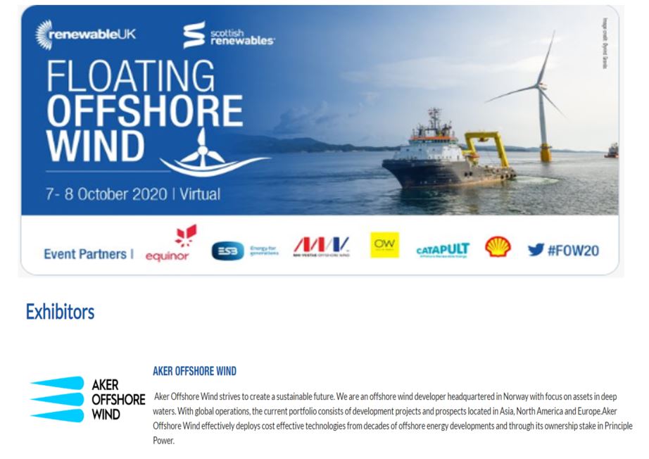 Aker Offshore Wind für eine nachhaltige Zukunft 1204898