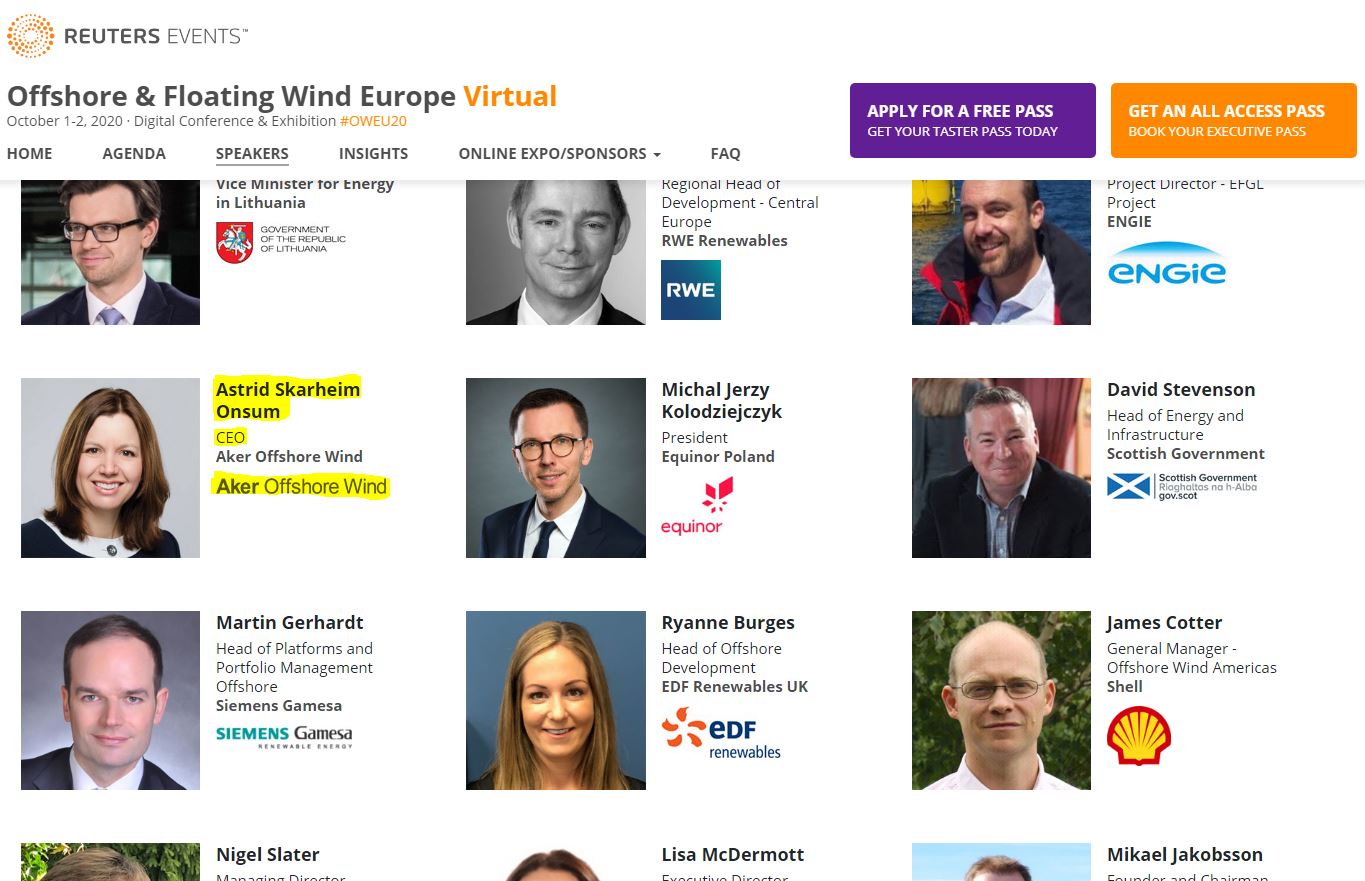 Aker Offshore Wind für eine nachhaltige Zukunft 1203236