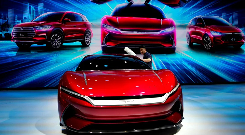 Auto- und Batterien-Herstellers BYD 1131044