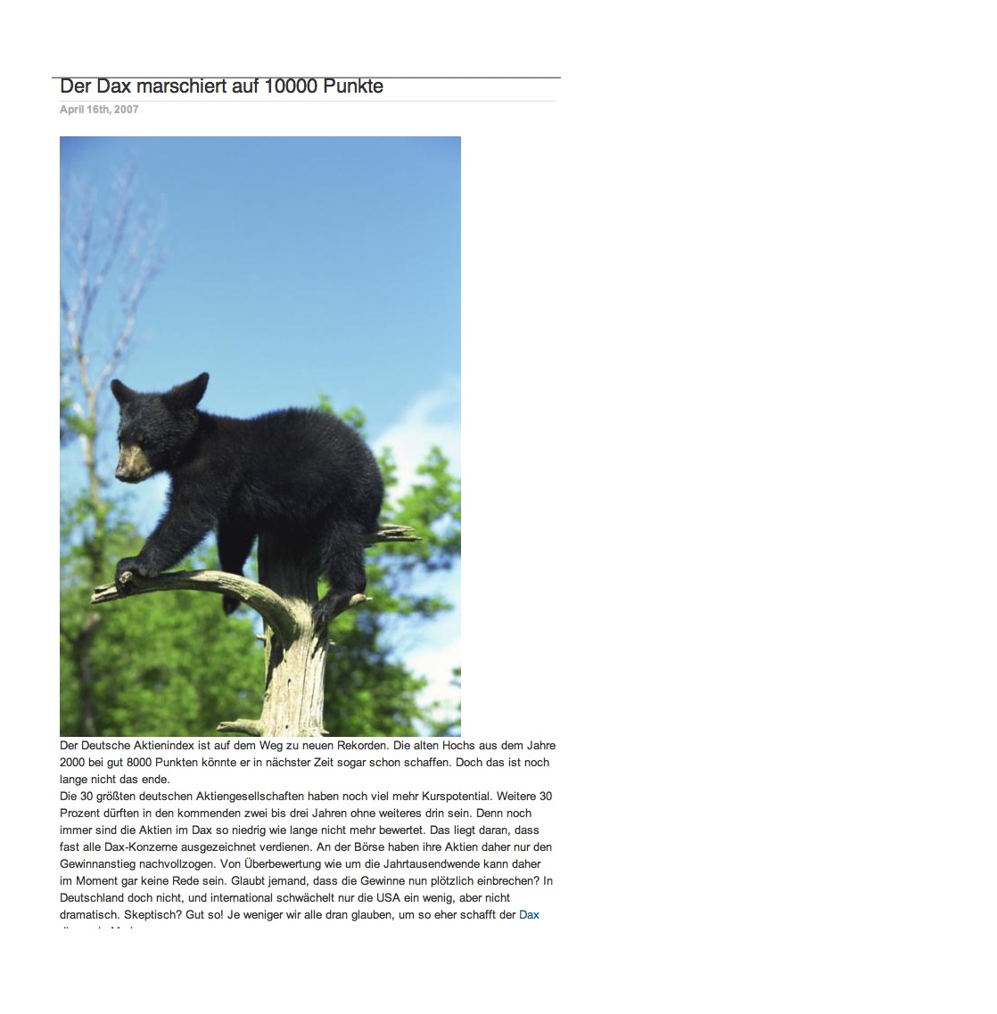 Der USA Bären-Thread 572862