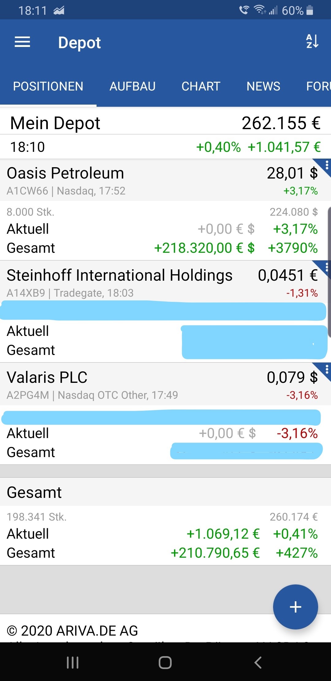 Oasis Petroleum 1214754