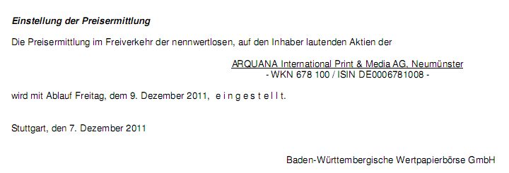 erwacht Arquana noch aus dem Dornrösschen-Schlaf?? 465964