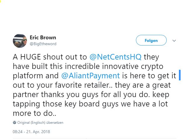 Netcents Technology Thread moderiert A2AFTK 1050972