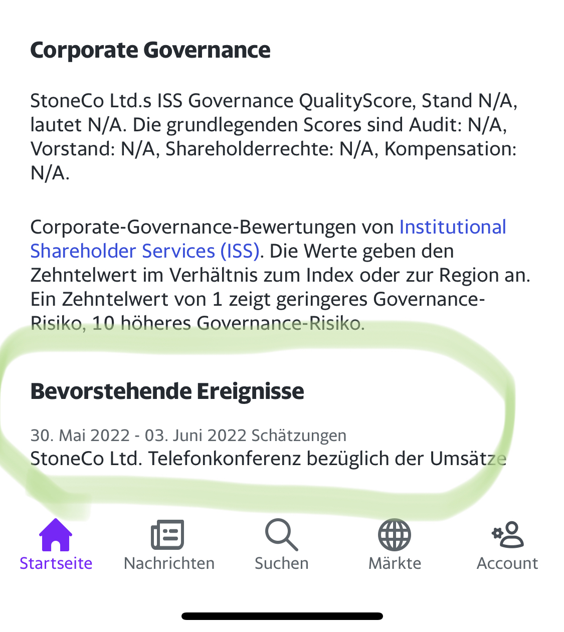 Stoneco LTD (WKN: A2N7XN) STNE 1311950