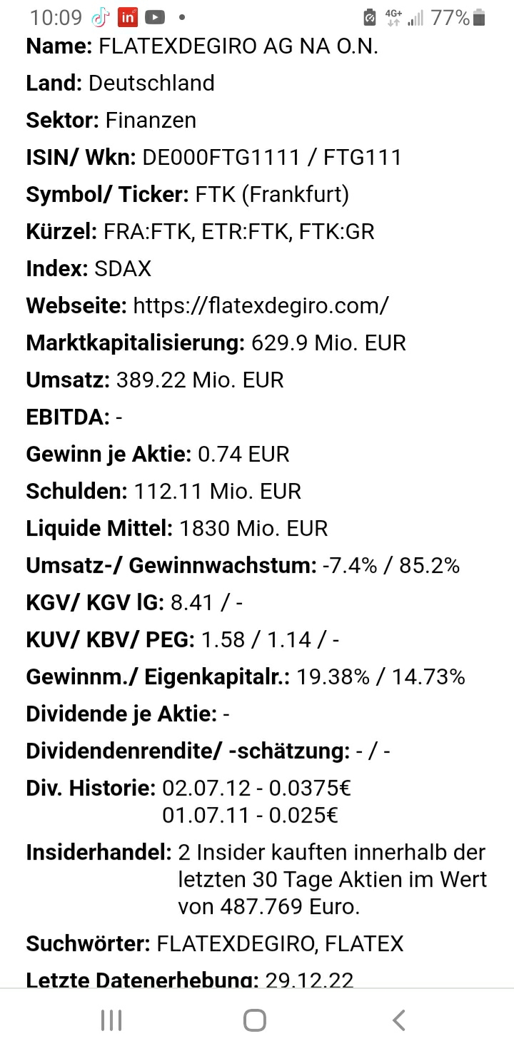 WKN 524960 - flatex geht an die Börse 1349510