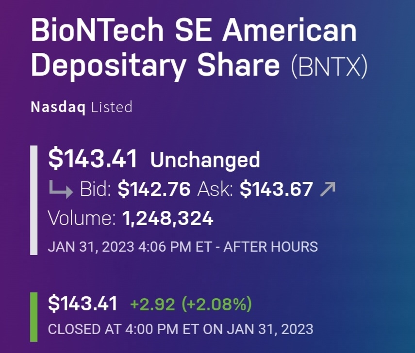 Biotech-Star BioNTech aus Mainz 1354650