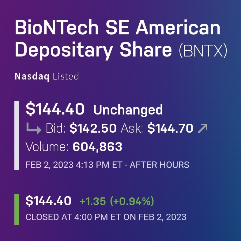 Biotech-Star BioNTech aus Mainz 1355173