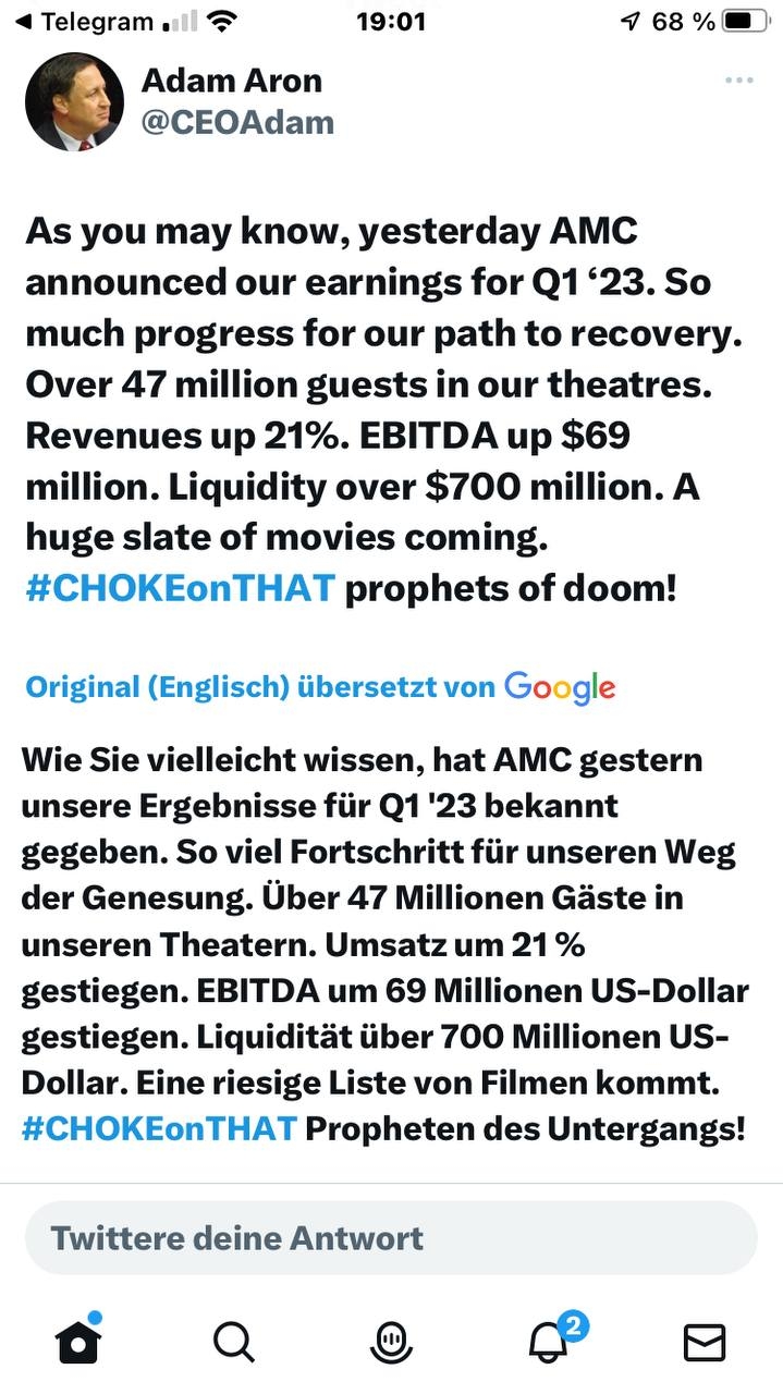 AMC Entertainment Holdings 2.0 - Todamoon?!? 1371168