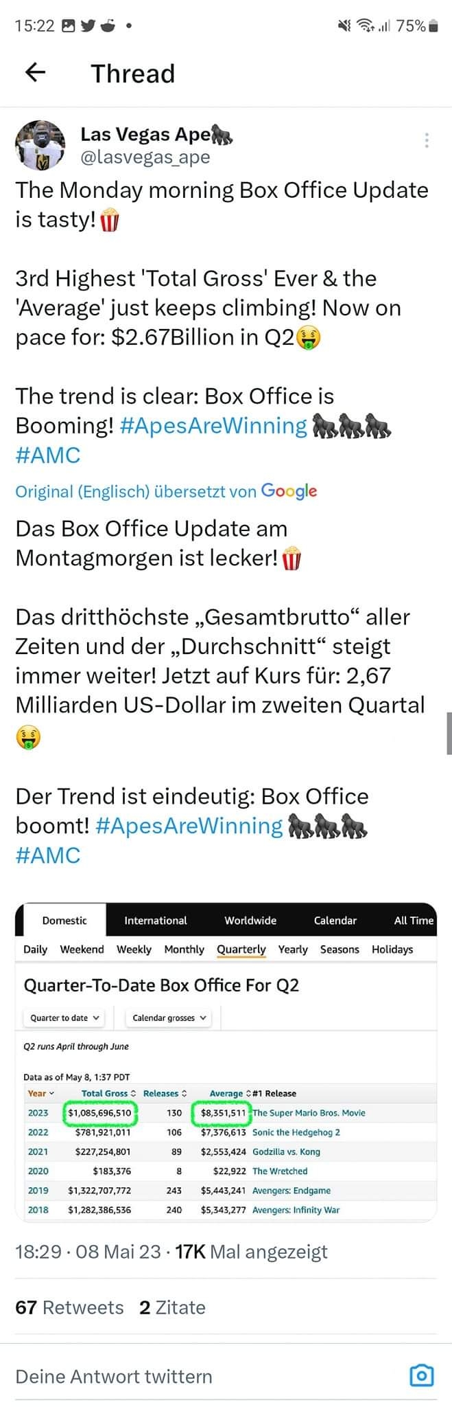 AMC Entertainment Holdings 2.0 - Todamoon?!? 1371631