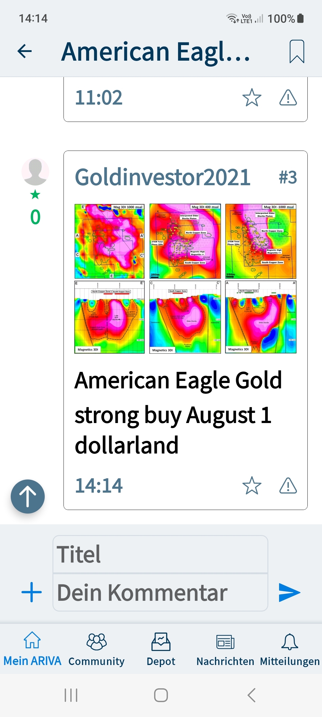 American Eagle Gold NAK23-09 GAME CHANGER 1379578