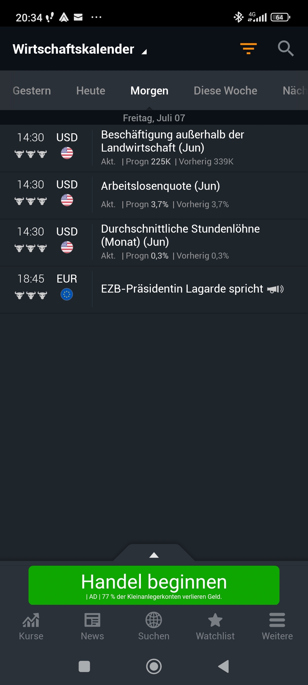 Hot trades Session 1380583