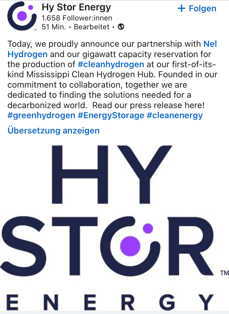 NEL, der Wasserstoffplayer aus Norwegen 1427039