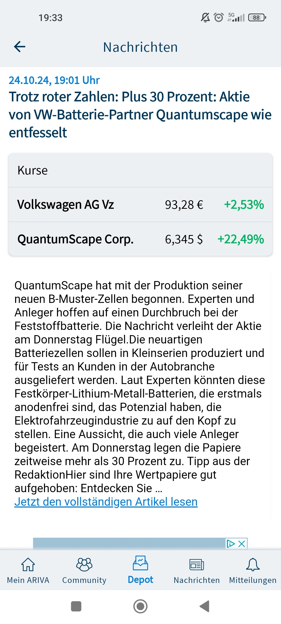 Volkswagen Vorzüge 1453846