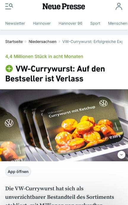 Volkswagen Vorzüge 1498335