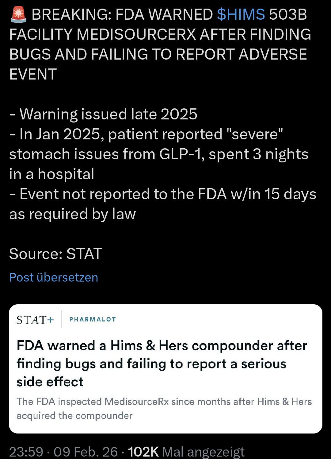 Novo-Nordisk - Insulinpräparate 1510066