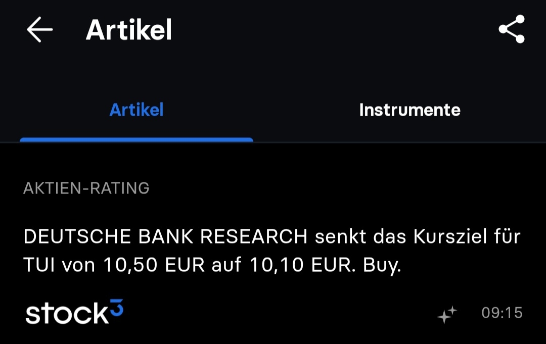 TUI 2007: Erholung oder Zerschlagung? 1528304