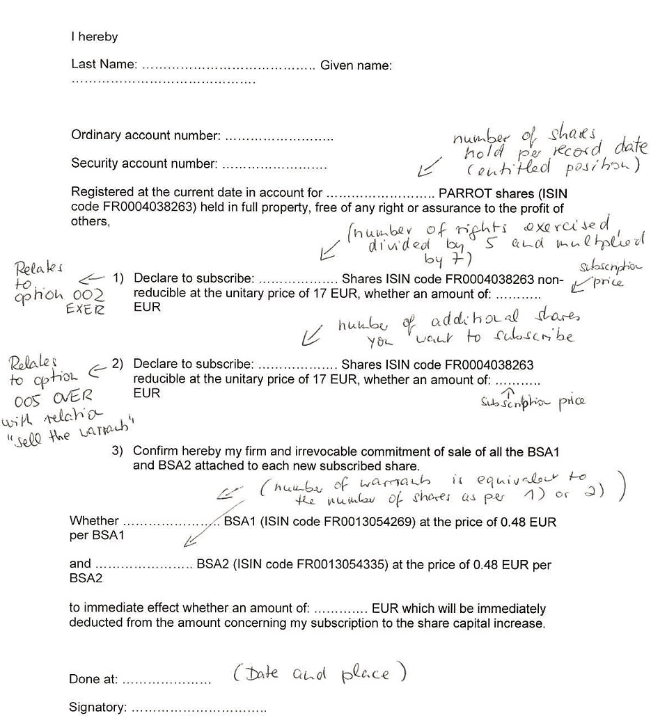 Parrot kurz vor dem Ausbruch 875377