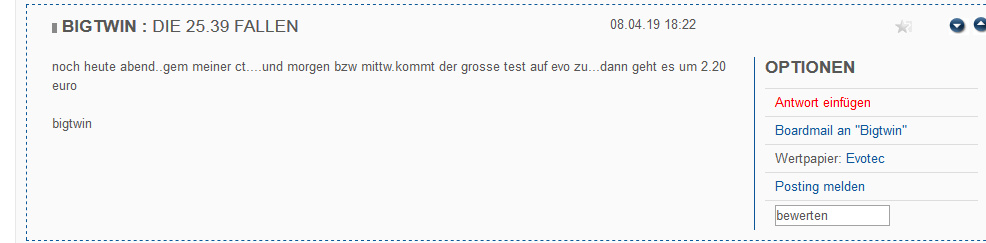 Evotec shorten ?! 1106618