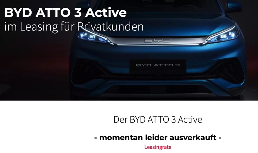 Auto- und Batterien-Herstellers BYD 1360193