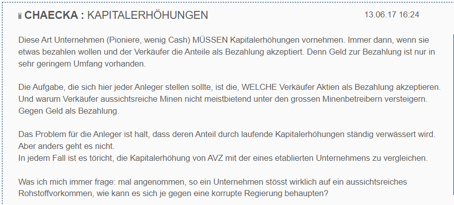 Lithiumstar AVZ Minerals eröffnet 68 % im Plus 1341312