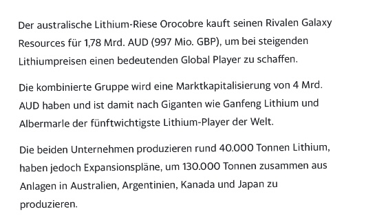 Orocobre: Manipuliert oder nur unterbewertet? 1248583