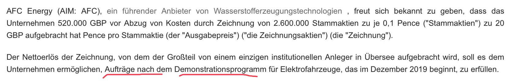 AFC Energy Aktie mit viel Potential 1145090