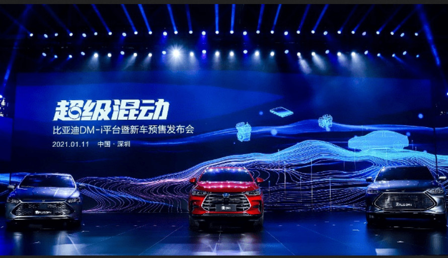 Auto- und Batterien-Herstellers BYD 1226895