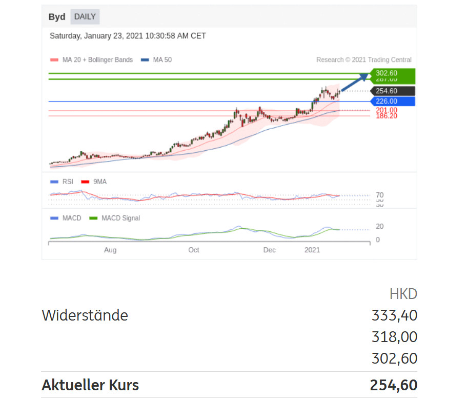 Auto- und Batterien-Herstellers BYD 1228354