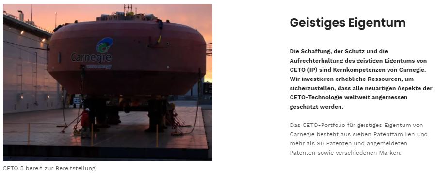 Carnegie Clean E: Netzausbau erneuerbarer Energien 1229650