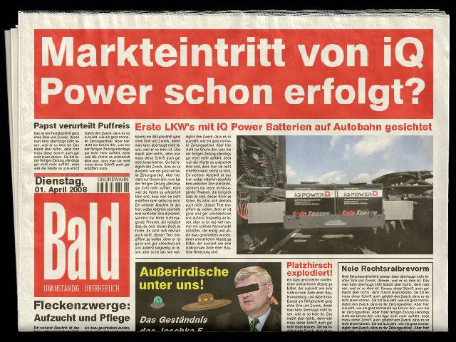 iQ Power mit italienischem Partner lieferfähig ... 157266