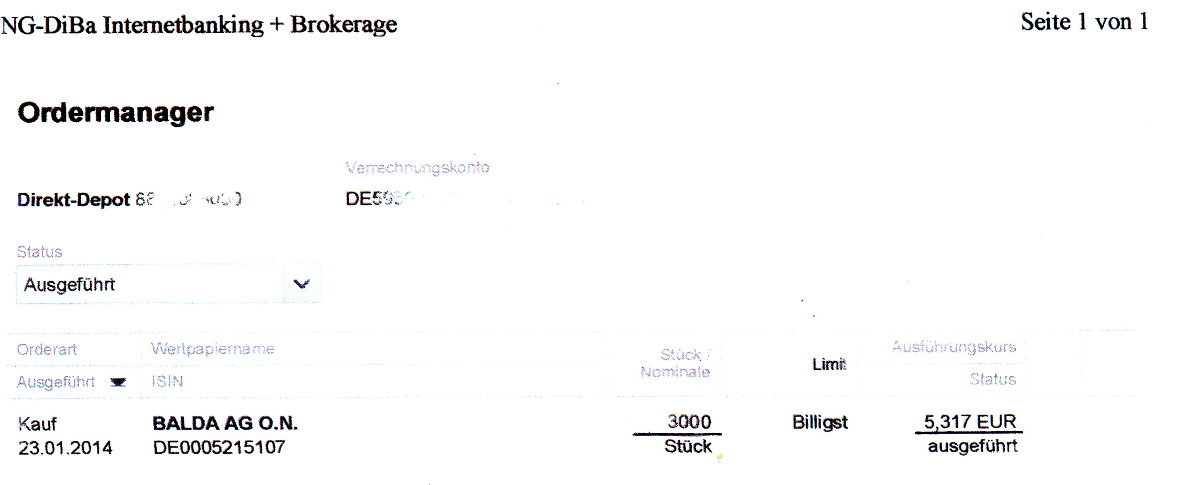 Balda schnelle 100 Prozent 685568