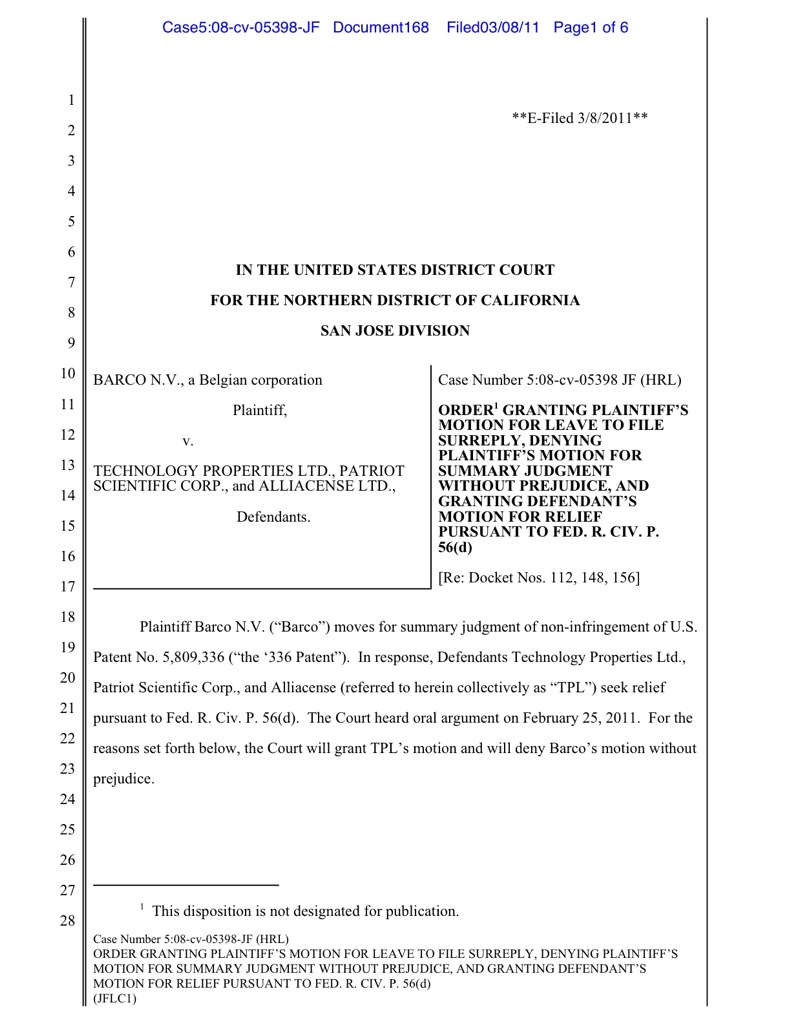 Patriot Scientific der Highflyer 2006 387126