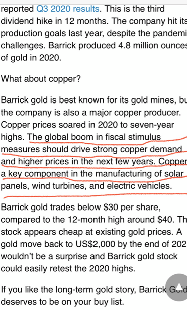Barrick Gold 1231313