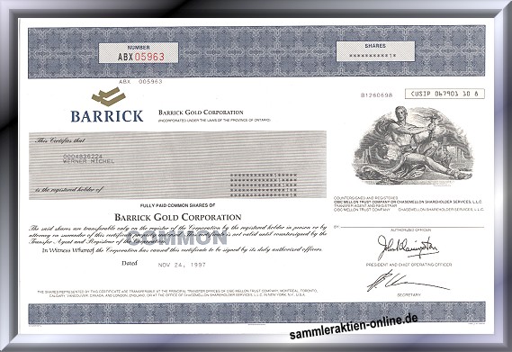 Barrick Gold 730620