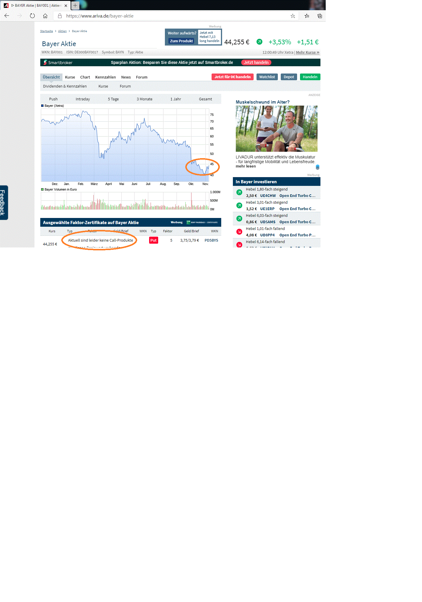 Bayer - Glyphosat und was ist das Kursziel? 1211978