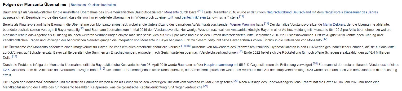 Momentanes Tief von Bayer ist absurd 1412705