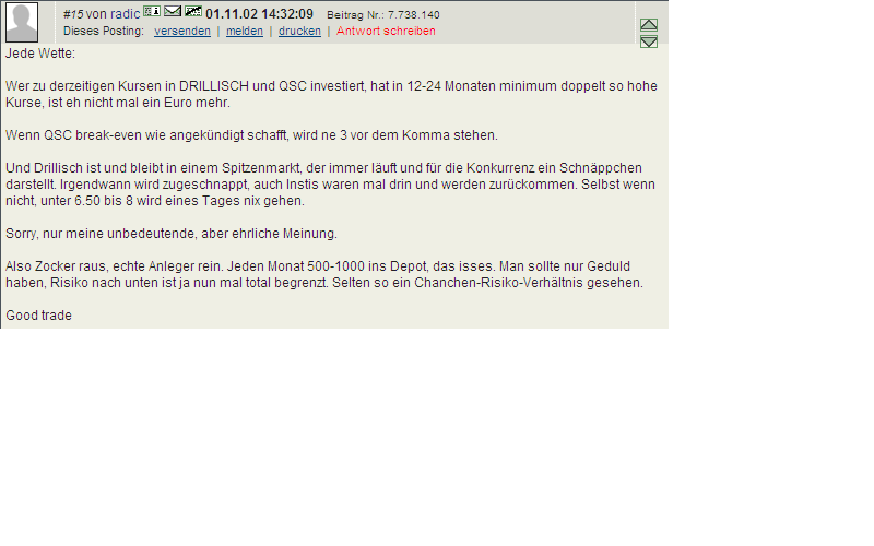 100 % Anstieg binnen 12 Monaten ab jetzt 81516