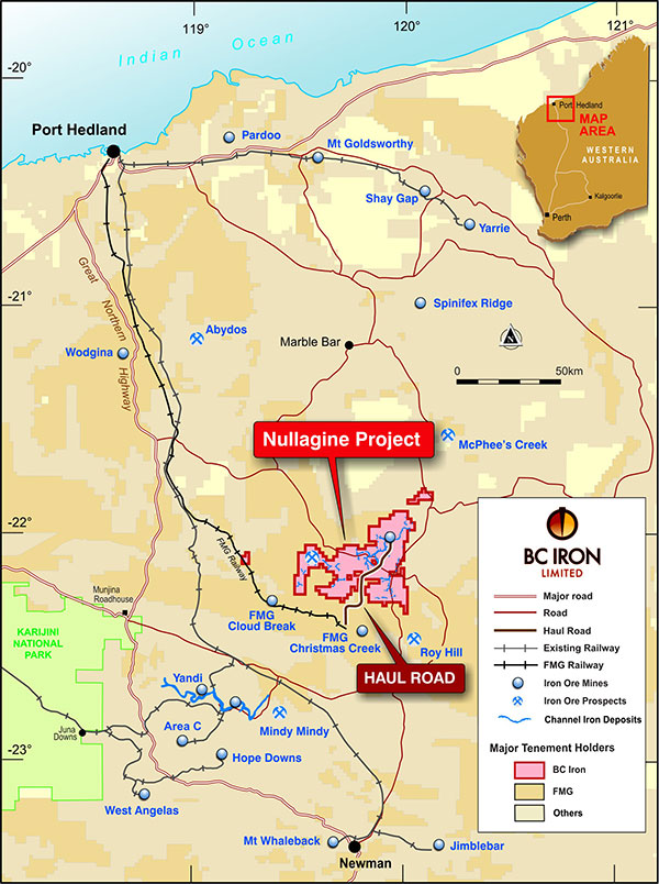 Eisenerzproduzent BC IRON 790993