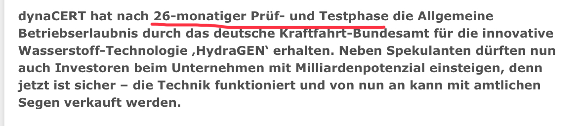 Nachrüsteinheit für saubere Dieselverbrennung 1138212