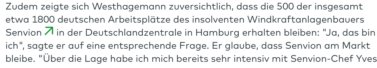 Senvion S.A. (WKN: A2AFKW) 1107222