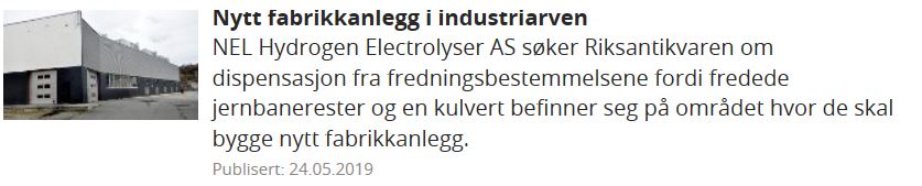 NEL, der Wasserstoffplayer aus Norwegen 1115117