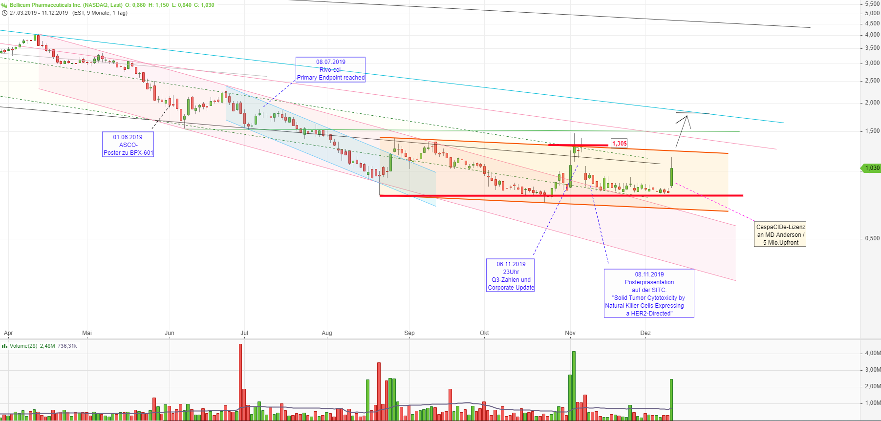 Bellicum Pharmaceuticals: Immuntherapie auf Profitsuche 1148833
