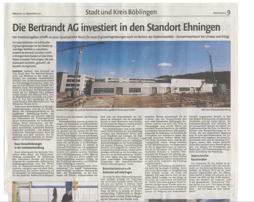 Bertrandt kaufen ! 440014