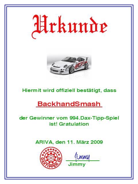 996.DAX Tipp-Spiel Freitag,13.03.09.17.45 Uhr 221527